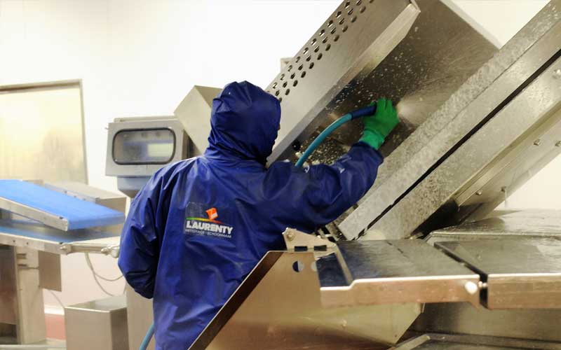 Nettoyage traditionnel - Industrie agroalimentaire