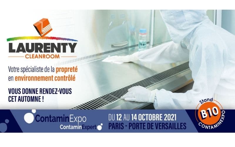 Laurenty cleanroom - ContaminExpo Paris 2021