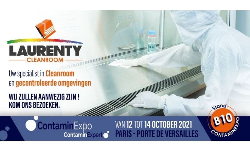 Laurenty schoonmaak - ContaminExpo Parijs 