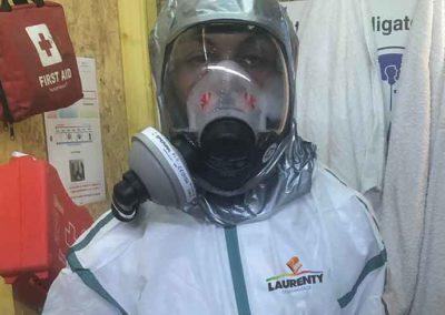 Equipement complet pour le désamiantage