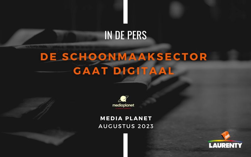 De schoonmaaksector gaat digitaal