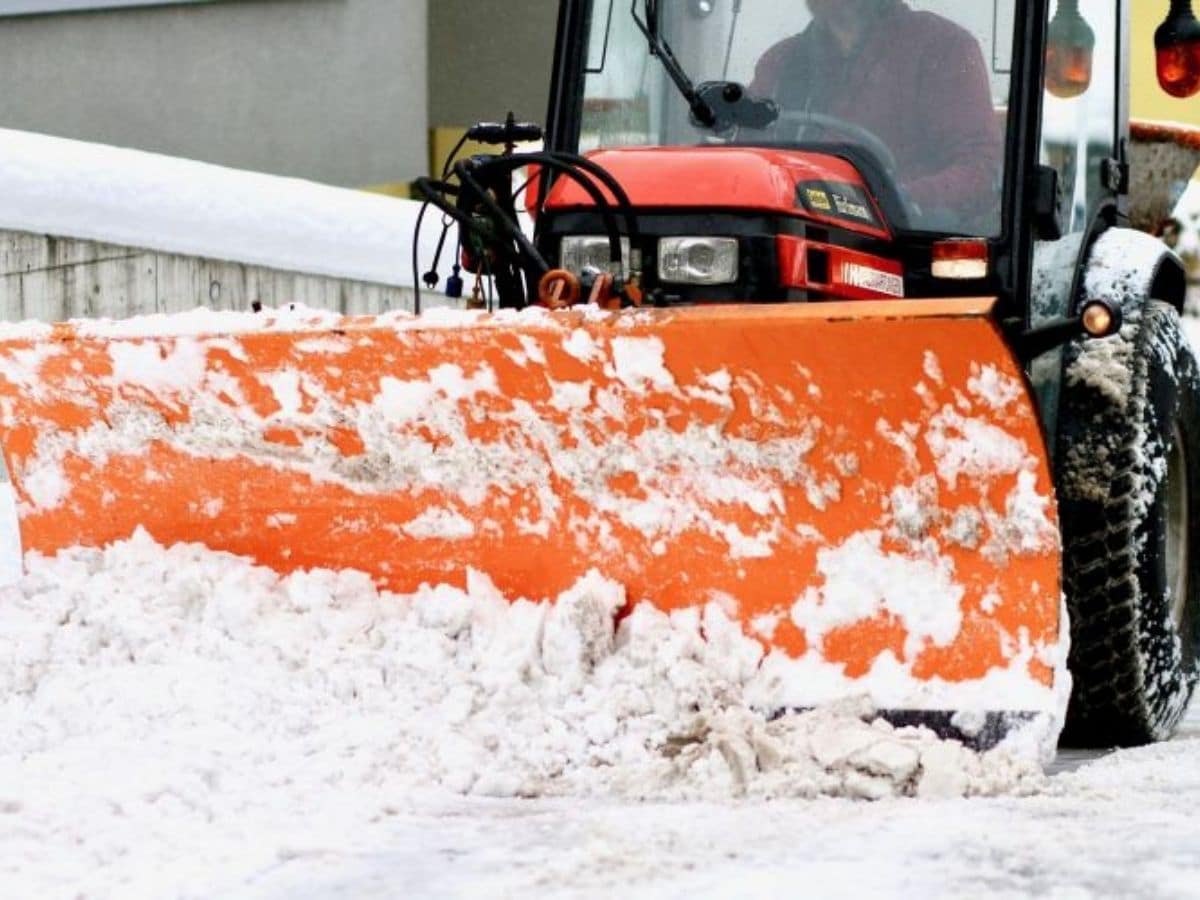 Le déneigement avec Laurenty