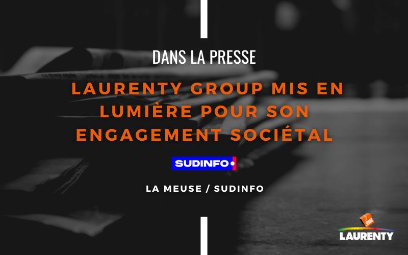 Article SudInfo sur l'engagement sociétal de Laurenty